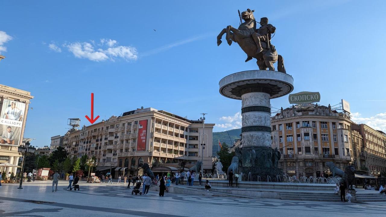 Main Square Apartment - Скопие Екстериор снимка